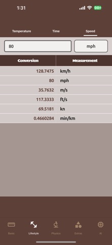 Intelli Unit Converter Screenshot 4 of 6