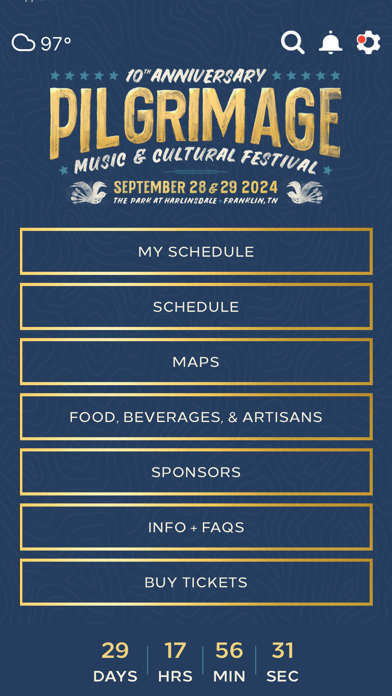 Pilgrimage Festival Screenshot