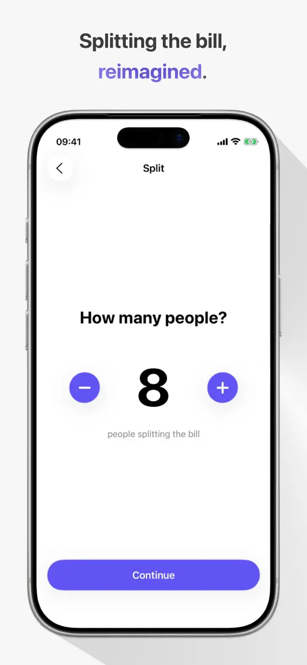 #1. RoundSplit (iOS) 作者: Emiliano Luna George