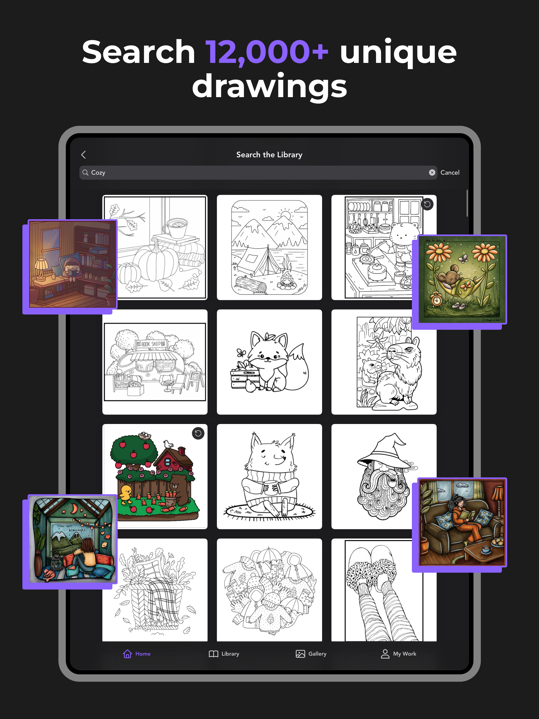Adult Coloring Book - Pigment screenshot 14