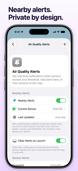 Paku - Air Quality & AQI Map screenshot 6