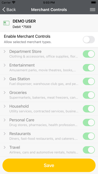 Brooklyn Coop FCU CardNav Screenshot