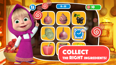 Masha and the Bear: Cooking 3D Screenshot