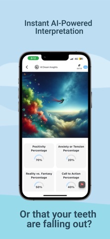 AI Dream Insights & Meaning iPhone screenshot