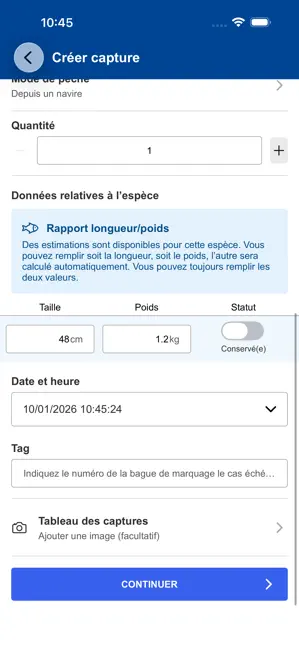 RecFishing iPhone screenshot 4