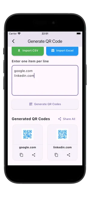 QR Master: Scanner & Generator screenshot 1