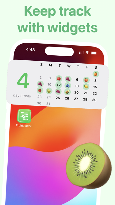 FruitMinder - Health Goal Screenshot
