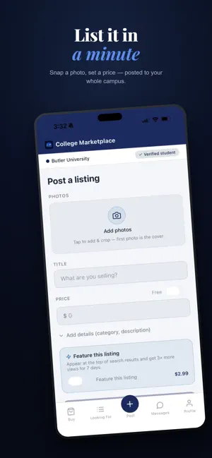 College Marketplace screenshot 4