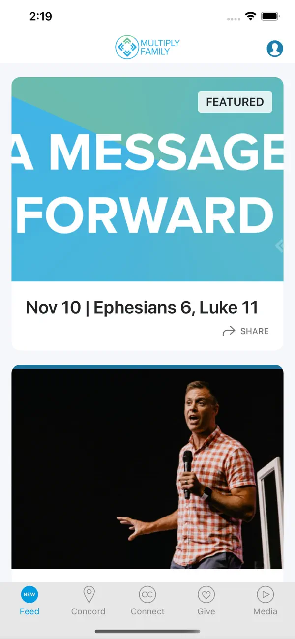 Screenshot #1 pour Multiply Family of Churches