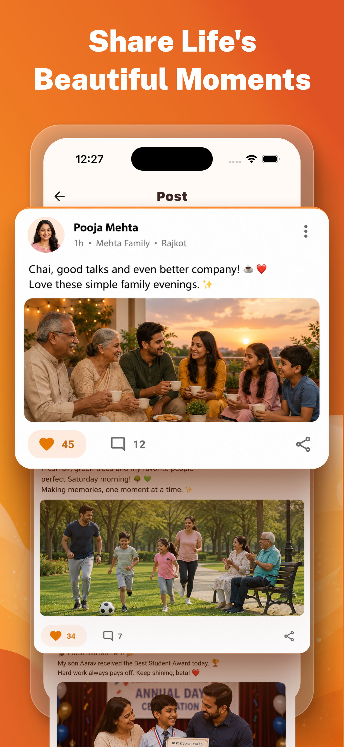 Parivaaro - Family & Community screenshot 3