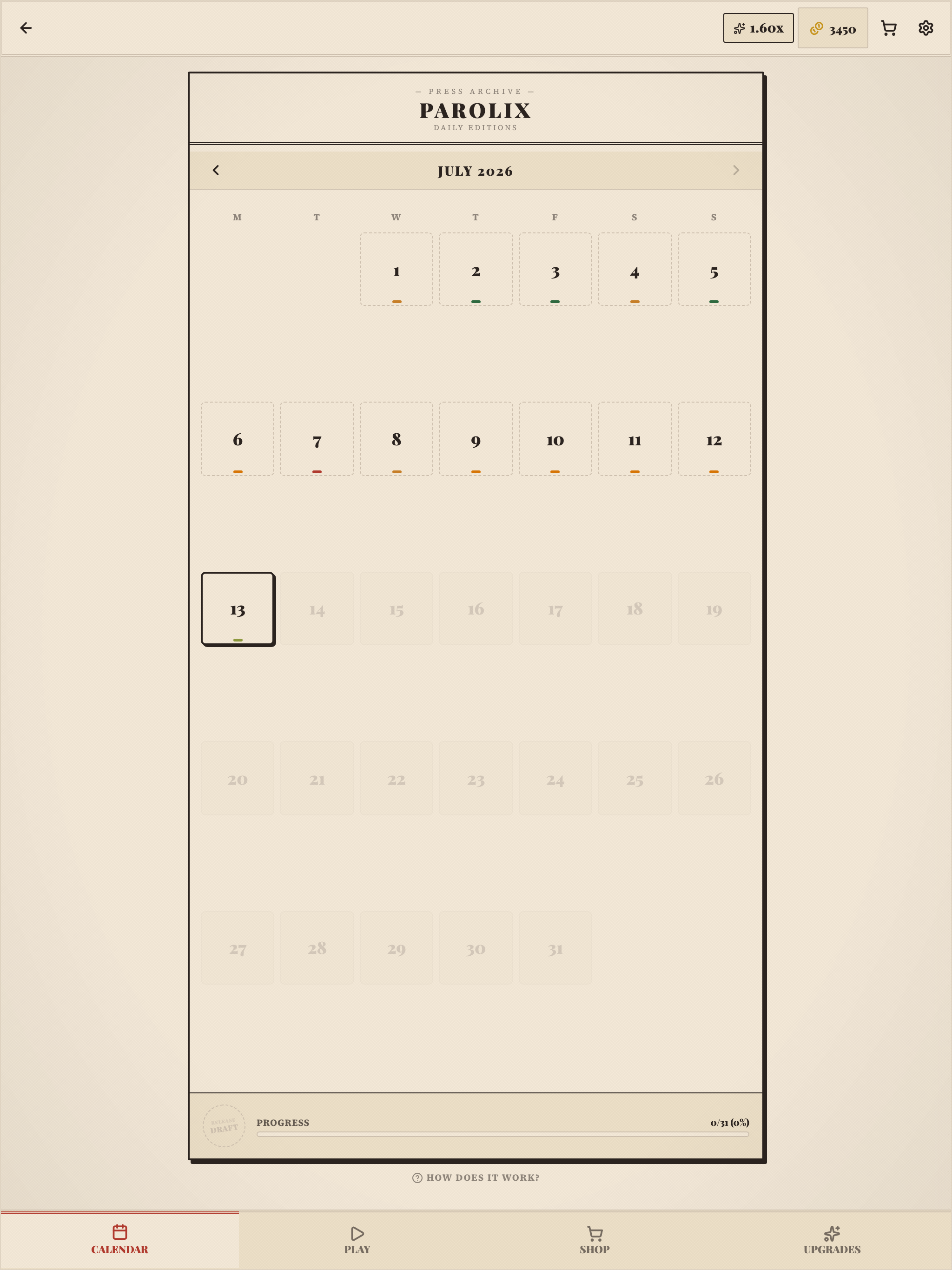 Parolix: Vintage Word Game screenshot 9