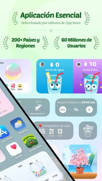 Widgetable: Besties & Parejas