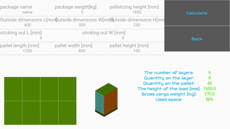 Pallet Loading Calculator screenshot-4