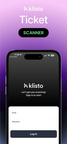 Klisto Ticket Scanner Screenshot 1 of 3