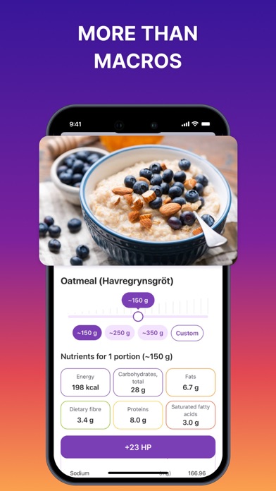 EatBeat Nutrition&Food Tracker Screenshot
