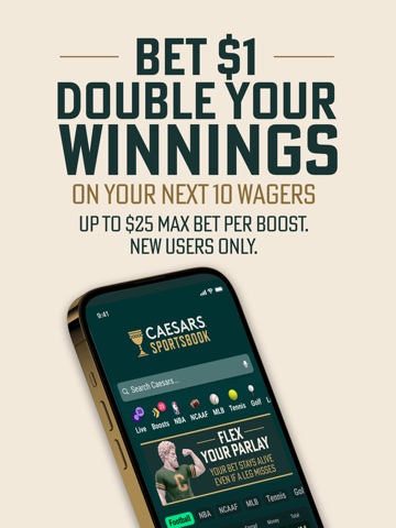 Caesars Sportsbook & Casino iPad screenshot 2
