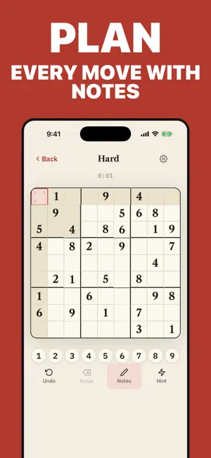Claire's Sudoku: Daily Puzzle screenshot 3