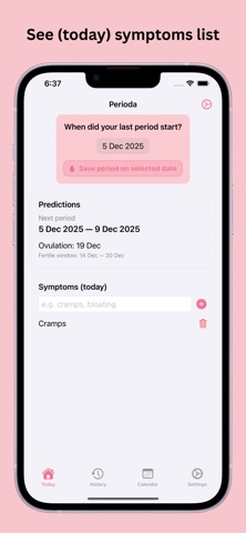 Perioda Screenshot 5 of 9