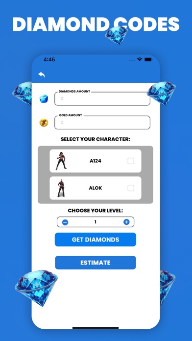 DiamondCodes Screenshot