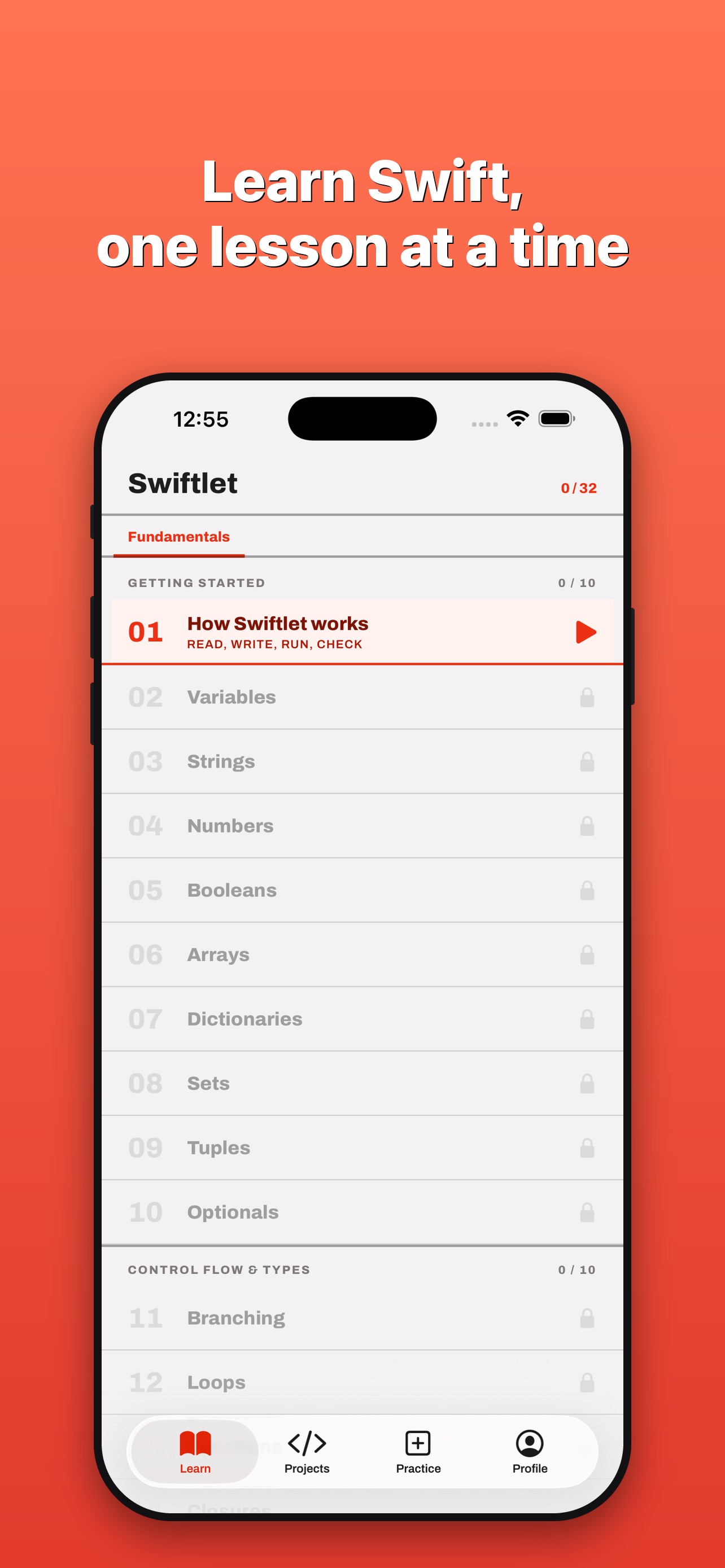 Screenshot 5 of Swiftlet — Learn to Code