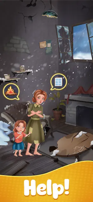 Tile Match: Home Rescue screenshot 1