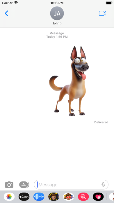 Screenshot 4 of Goofy Belgian Malinois App