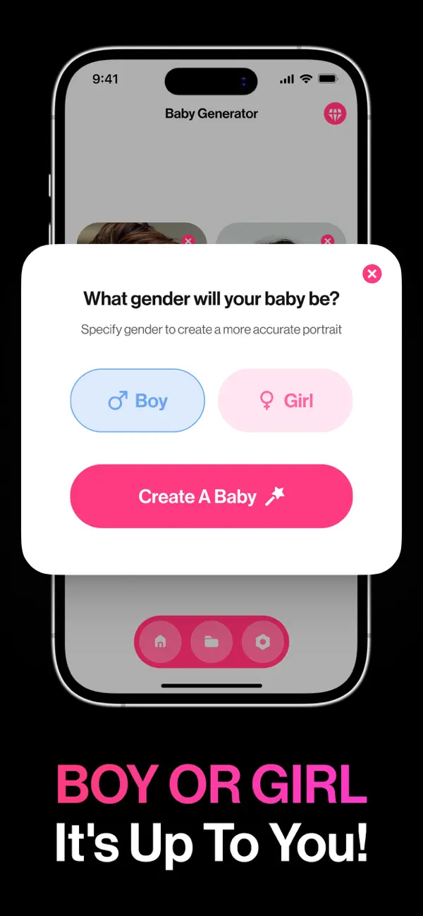 Screenshot #2 pour Future Baby Generator Face Kid