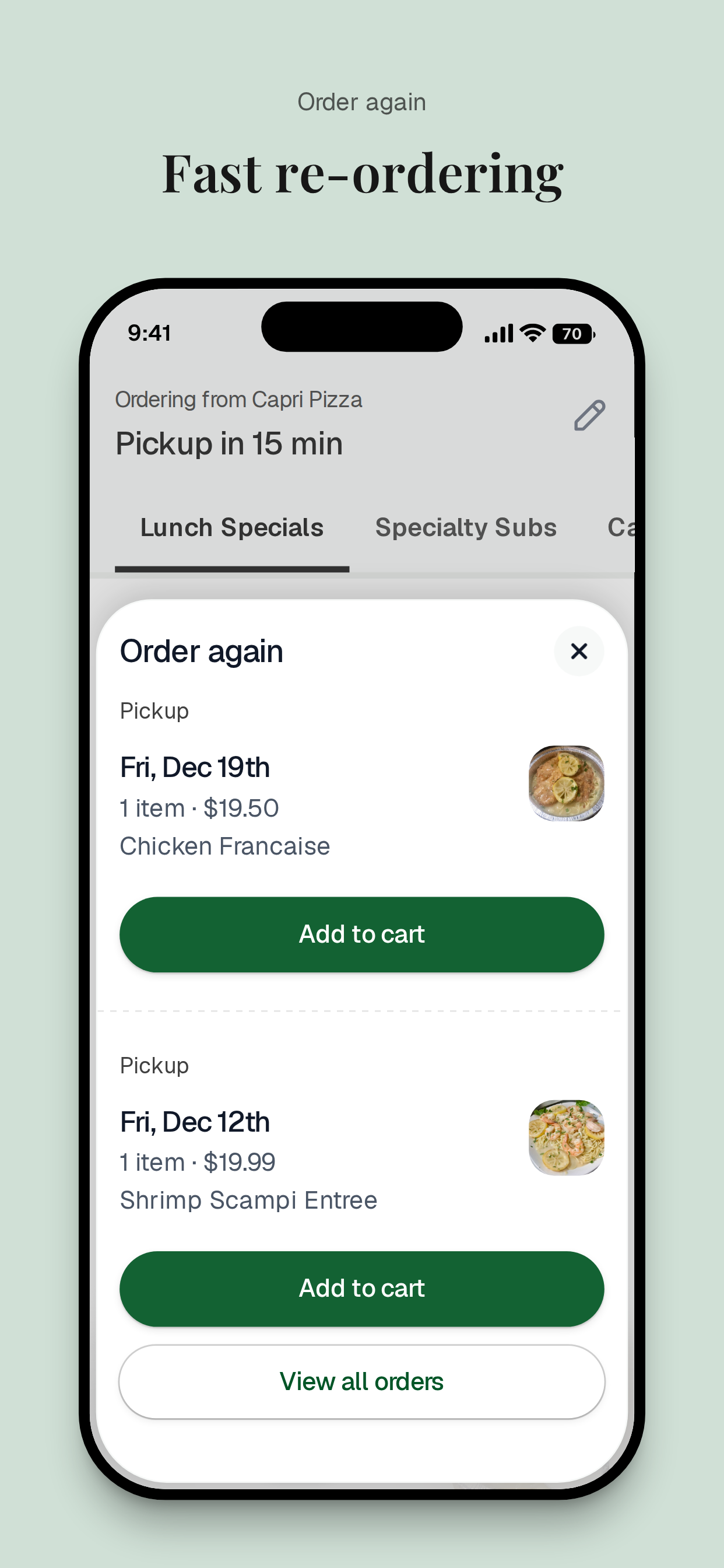 Capri Pizza To Go screenshot 4