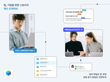 네이버웍스 드라이브 NAVER WORKS Drive iPad screenshot 1