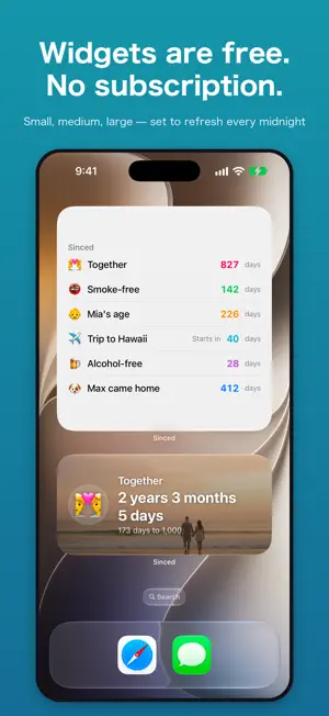 Sinced screenshot 2