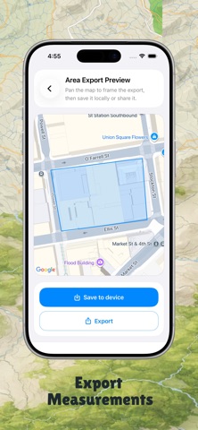 Survey Area Calculator Tool screenshot
