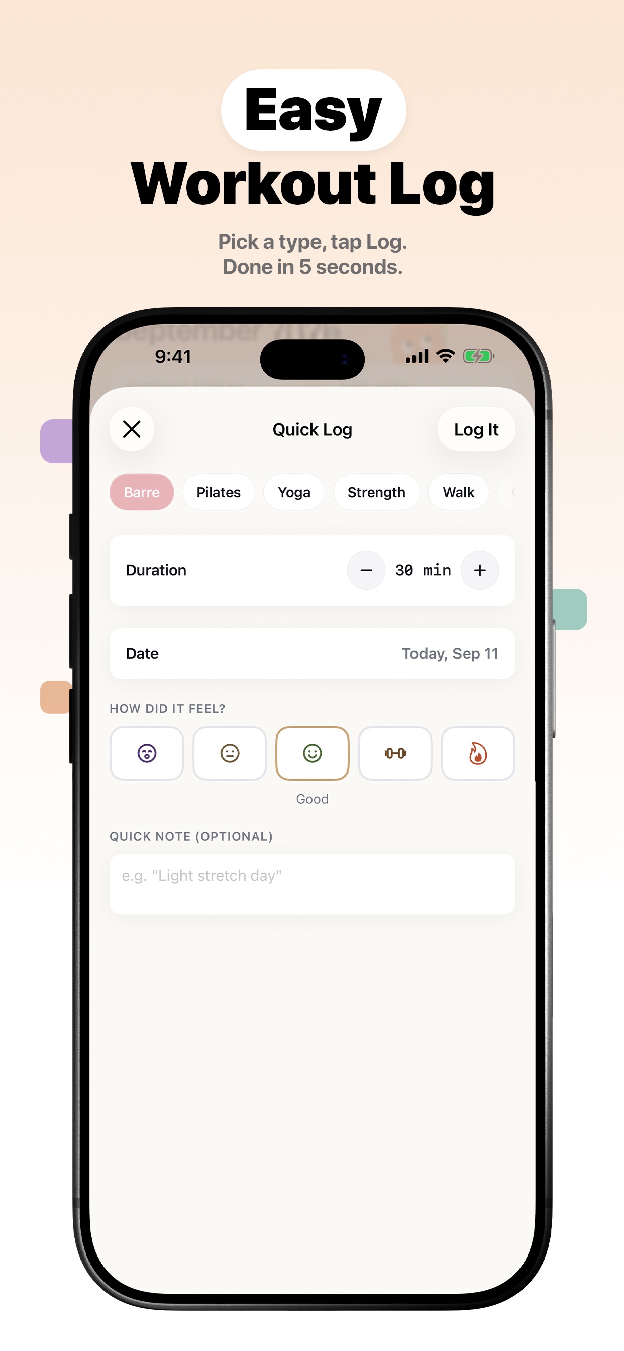 Screenshot 3 of Tgffitness: Easy Workout Log
