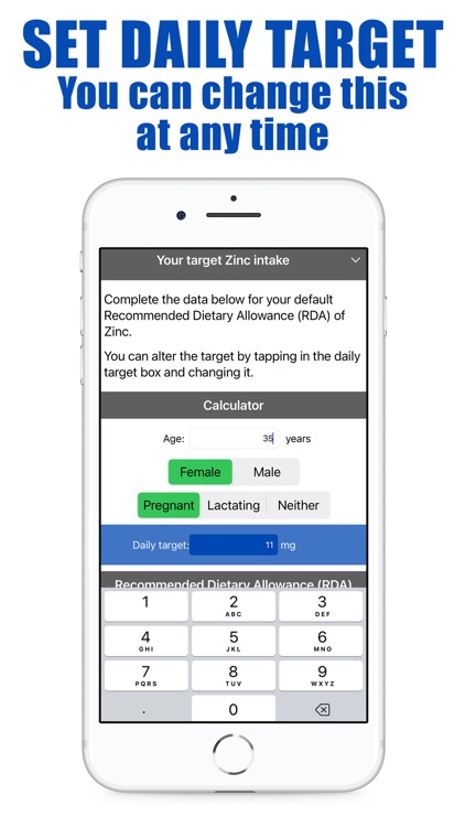 Zinc Counter and Tracker
