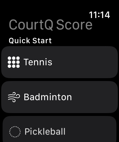 CourtQ Score: Racket Sports screenshot 8