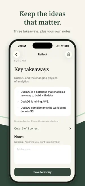 qLog: Read & Recall screenshot 4