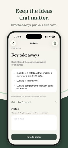 qLog: Read & Recall Screenshot 4 of 5