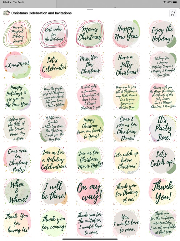 Screenshot #5 pour Christmas Season & Invitations
