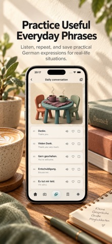 Learn German Words & Phrases! screenshot 2