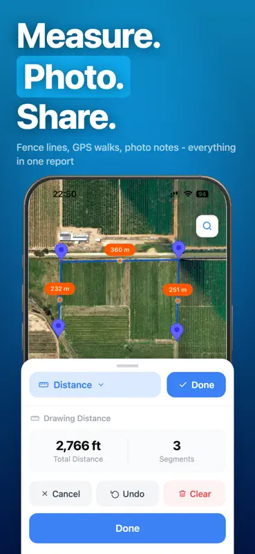 Land Lens: field maps farm GPS screenshot 6 of 9