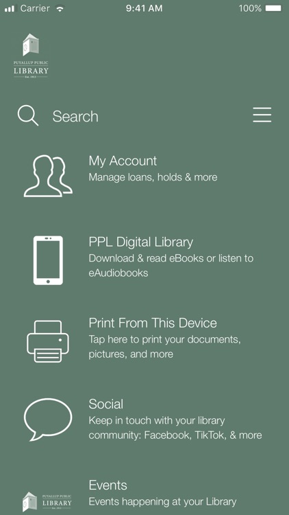 Puyallup Public Library App