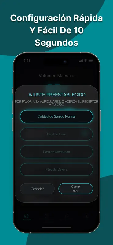 Audífonos App ListenOS screenshot 5 of 7