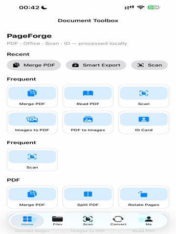 PageForge - PDF document utils