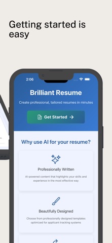 Brilliant Resume AI Screenshot 3 of 5