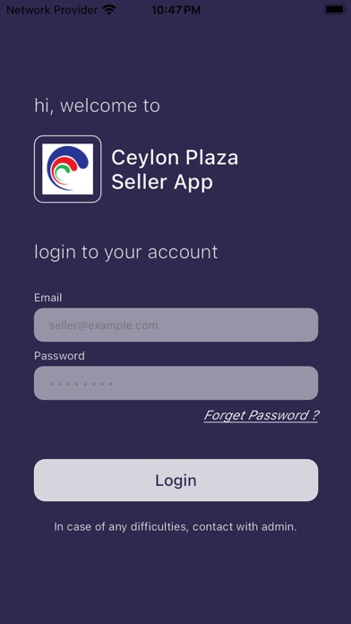 Ceylon Plaza - Seller Screenshot