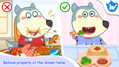 Wolfoo Good Habit Healthy Life Screenshot