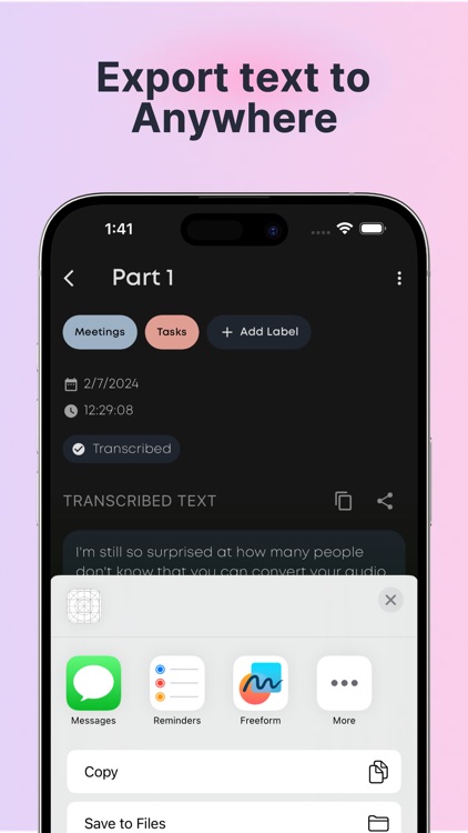 OT: Transcribe Speech to text screenshot-4