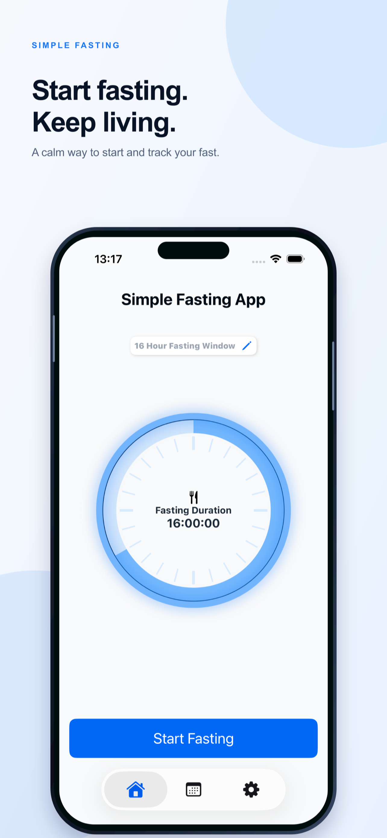Simple Fasting App screenshot 2