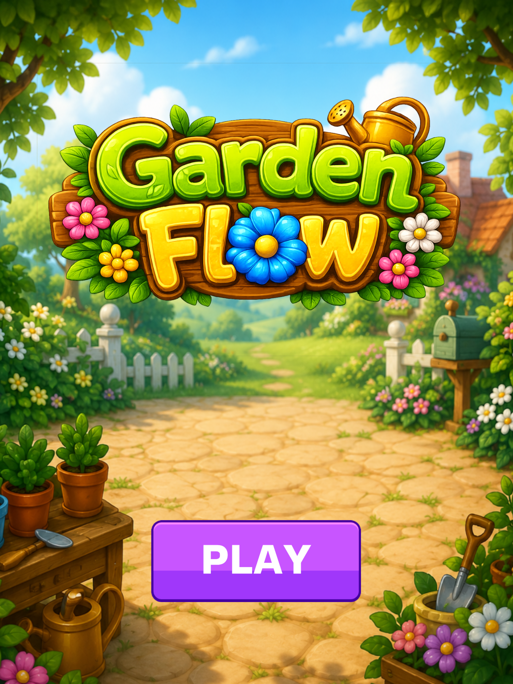Garden Flow Game Puzzle screenshot 5
