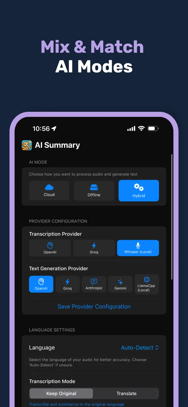 #6. AI Transcribe & Summary (iOS) By: Alpine Cloud Solutions