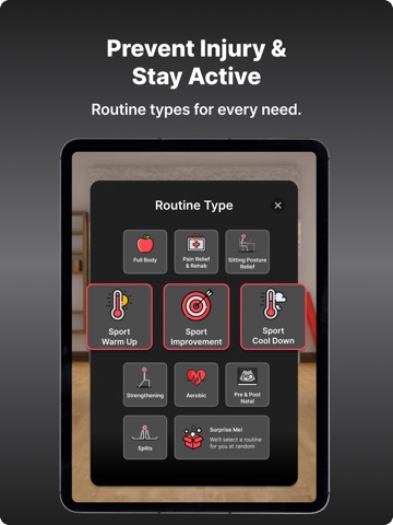 WeStretch: Custom Stretches iPad screenshot
